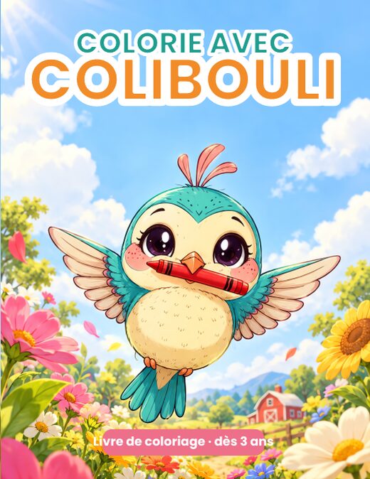 Couverture du livre Colorie avec Colibouli